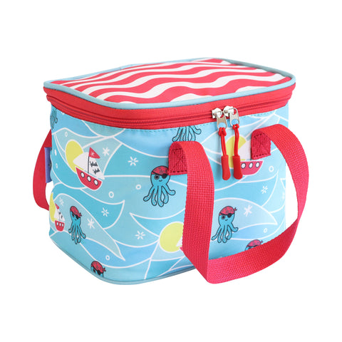 Milk&amp;Moo lunch box, lunch bag, lunch box, cooler bag, turquoise/red