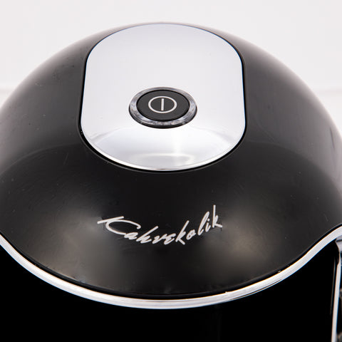Korkmaz A860-07 Kahvekolik Türkisches Kaffeemaschine Schwarz/Chrom