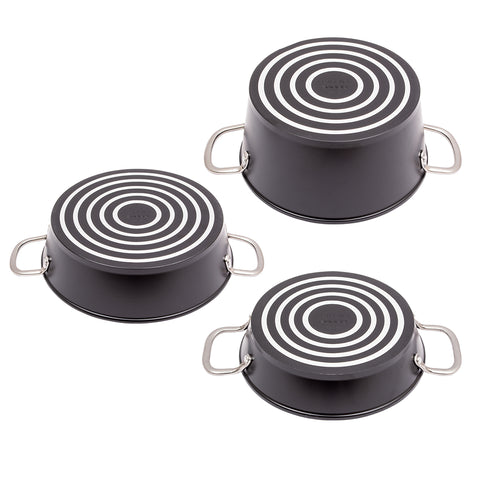 Serenk Excellence pot set, serving pan, casserole dish, Sahan, 5 pieces